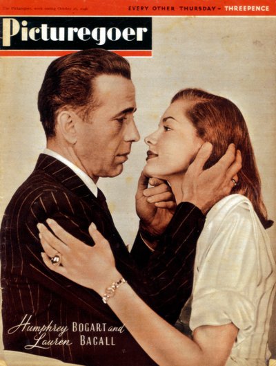 Humphrey Bogart and Lauren Bacall, American Actors by Unbekannt