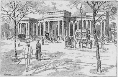 Hyde Park Corner, London, 1903-1911 by Unbekannt