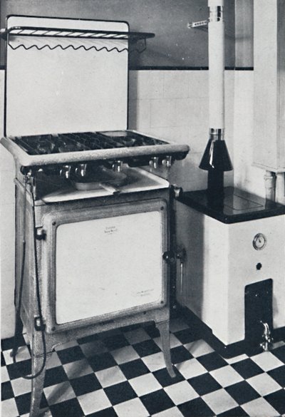 Ideal Boilers & Radiators Ltd. - In black and white or grey mottled, this gas boiler is vitreous by Unbekannt