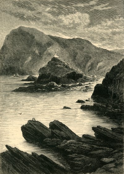Ilfracombe - View from the Rocks at the Base of the Capstone by Unbekannt
