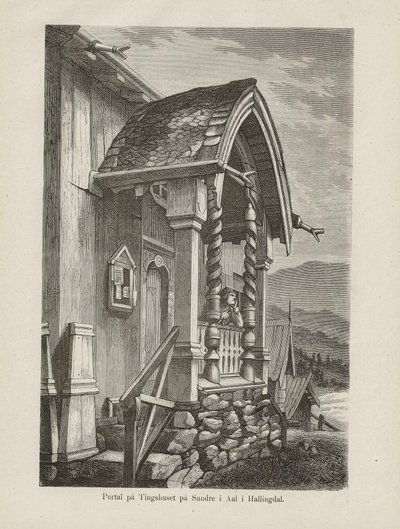 Illustration from the Book Nordiska Taflor by Unknown Author and Published by Albert Bonnier by Unbekannt