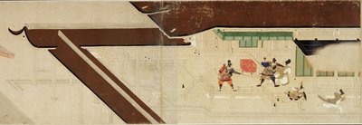 Illustrated Tale of the Heiji Civil War The Imperial Visit to Rokuhara 1 scroll by Unbekannt