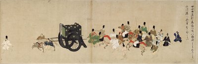 Illustrated Tale of the Heiji Civil War: The Imperial Visit to Rokuhara, 13th century by Unbekannt