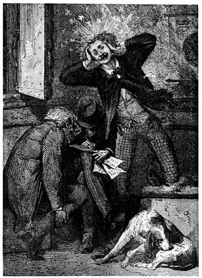 Illustration from From the Earth to the Moon by Jules Verne, 1865 by Unbekannt