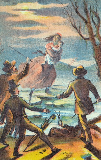 Illustration from a Poster Advertising a Theatrical Production of Uncle Tom