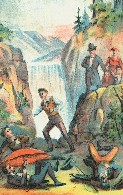 Illustration from a Poster Advertising a Theatrical Production of Uncle Tom