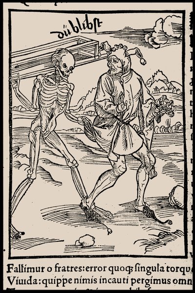 Illustration to the book Ship of Fools by Sebastian Brant, 1497 by Unbekannt