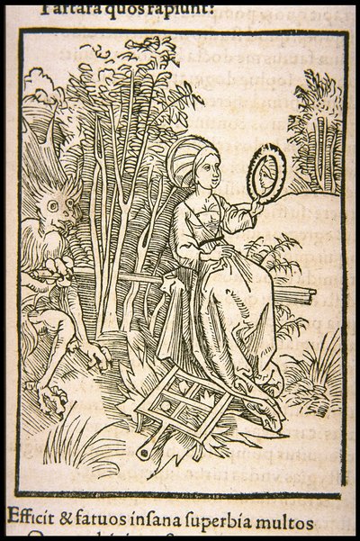 Illustration to the book Ship of Fools by Sebastian Brant, 1497 by Unbekannt