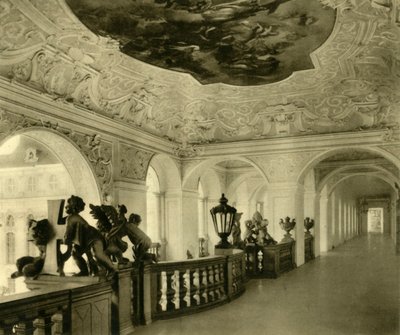 Imperial Staircase, St Florian Monastery, Sankt Florian, Upper Austria by Unbekannt