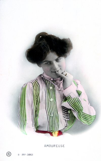 In Love, French Postcard by Unbekannt