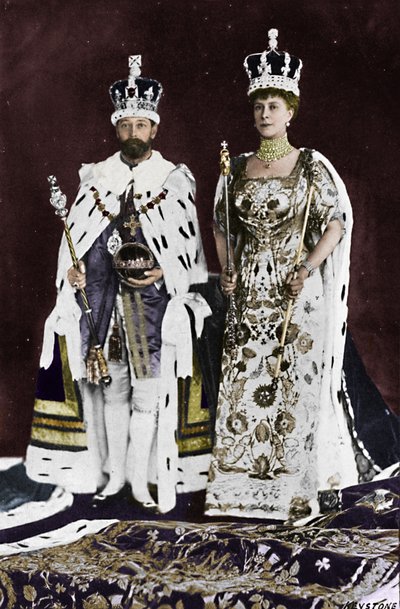 In Spring 1910, King Edward VII Died, in March 1911, King George V Was Crowned by Unbekannt
