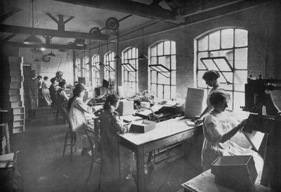 In the Box Factory by Unbekannt