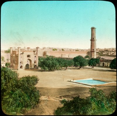 In the Fort, Lahore, India, late 19th or early 20th century by Unbekannt