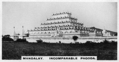 Incomparable Pagoda, Mandalay, Burma, c1925 by Unbekannt