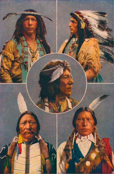 Indian Types of North America, 1909 by Unbekannt