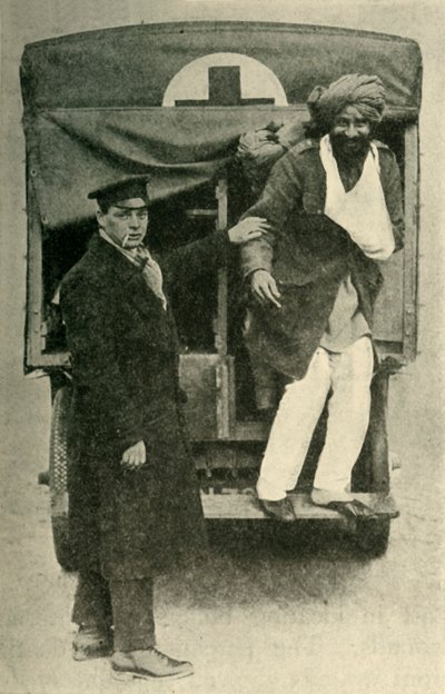 Injured Indian Soldier, First World War by Unbekannt