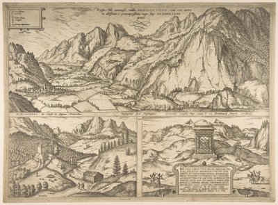 Innsbruck (from the series Civitates Orbis Terrarum, vol. V, plate 59) by Unbekannt