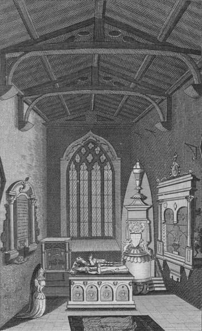 Inside View of Unions Chapel in Faringdon Church by Unbekannt