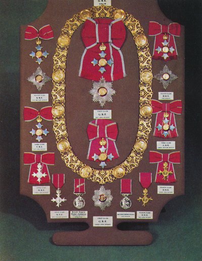Insignia of the Order of the British Empire, 1953 by Unbekannt