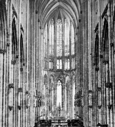 Interior of Cologne Cathedral, Early 20th Century by Unbekannt