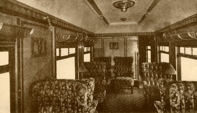 Interior of Pullman Car, Marjorie, Southern Railway by Unbekannt