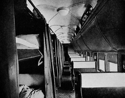 Interior of Standard Sleeper, Canadian Pacific Railway by Unbekannt
