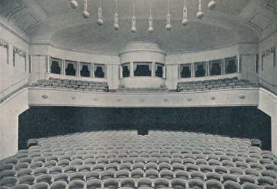 Interior of a New Kino Theatre in the West End of Berlin, c1913 by Unbekannt