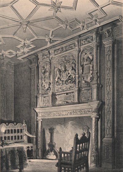 Interior of an Old House at Enfield, Middlesex, Known as 