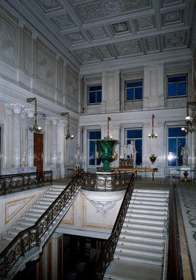 Interior of the Hermitage Theatre, St Petersburg, Russia by Unbekannt