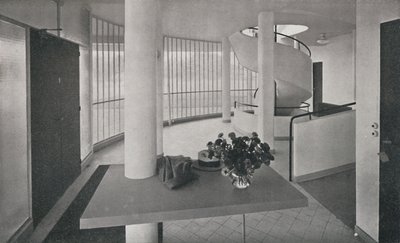 Interior of the Villa at Poissy by Unbekannt