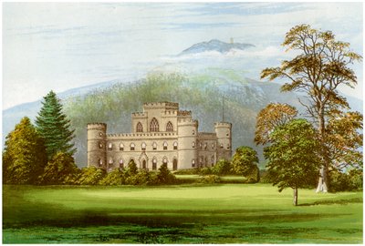 Inveraray Castle, Argyllshire, Scotland, home of the Duke of Argyll by Unbekannt