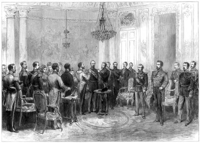Investiture of Marshal MacMahon with the Spanish Order of the Golden Fleece by Unbekannt