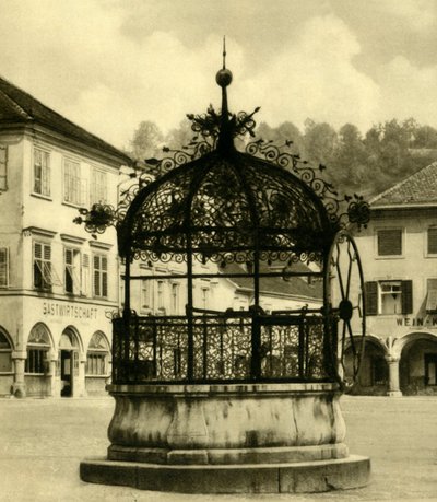 Iron Well, Bruck an der Mur, Styria, Austria, c1935 by Unbekannt
