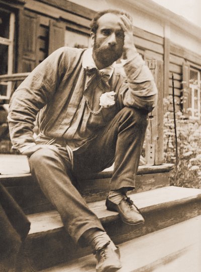 Isaac Ilyich Levitan in Babkino by Unbekannt
