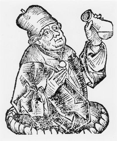Isaac Judaeus, Physician to the Rulers of Tunisia, 9th-10th Century, 1493 by Unbekannt
