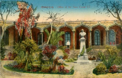 Ismailia - Office of the Suez Canal Co. by Unbekannt