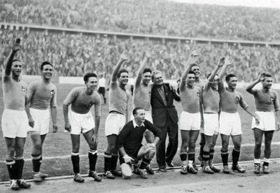 Italian national football team, Berlin Olympics by Unbekannt