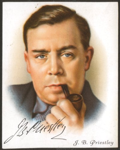 JB Priestley, British novelist, playwright, essayist and broadcaster, c1927 by Unbekannt