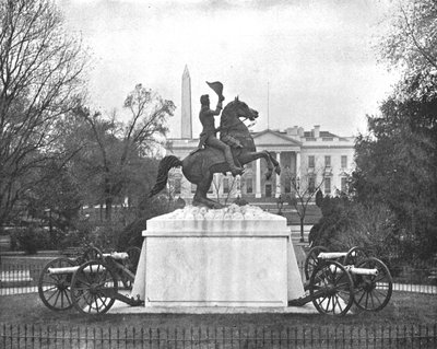 Jackson Statue, Lafayette Square, Washington DC, USA, c1900 by Unbekannt