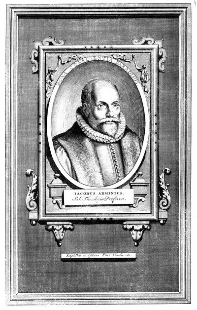 Jacobus Arminius, Dutch Theologian and Professor in Theology at the University of Leiden by Unbekannt