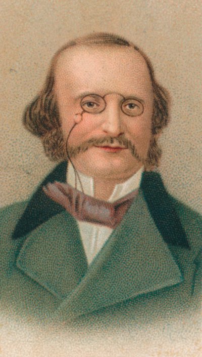 Jacques Offenbach, 1819-1880, 1911 by Unbekannt