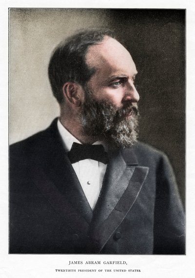 James Abram Garfield, 20th President of the United States by Unbekannt