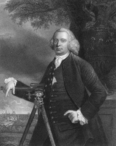 James Brindley, English civil engineer and canal builder, c1770 by Unbekannt