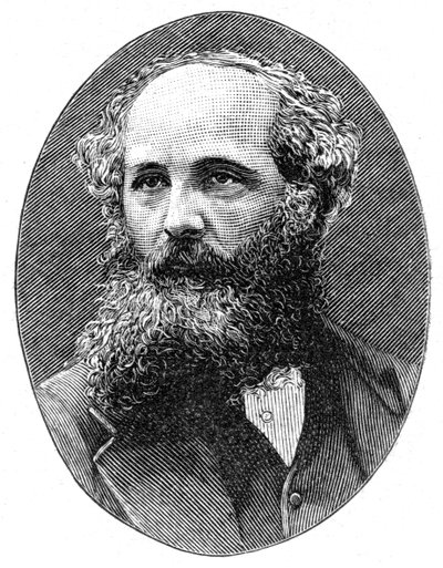 James Clerk Maxwell, Scottish theoretical physicist by Unbekannt