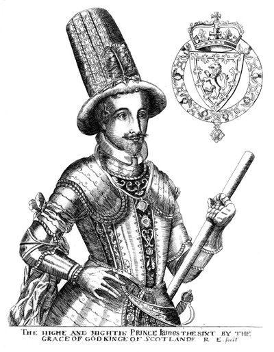 James I, King of England, Scotland and Ireland by Unbekannt