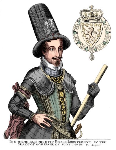 James I, King of England, Scotland and Ireland by Unbekannt