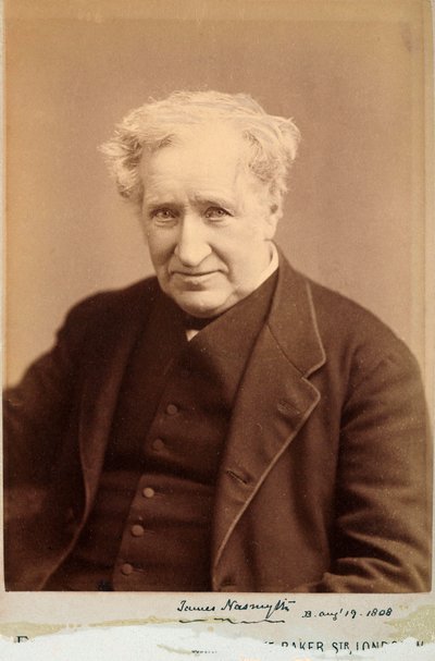 James Nasmyth, Scottish mechanical engineer and inventor, c 1870s by Unbekannt