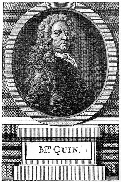 James Quin, English Actor by Unbekannt