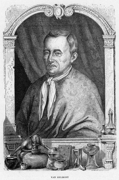 Jean Baptiste von Helmont, Belgian Physician and Chemist by Unbekannt