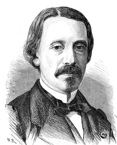 Jean Bernard Leon Foucault, French physicist, 19th century by Unbekannt